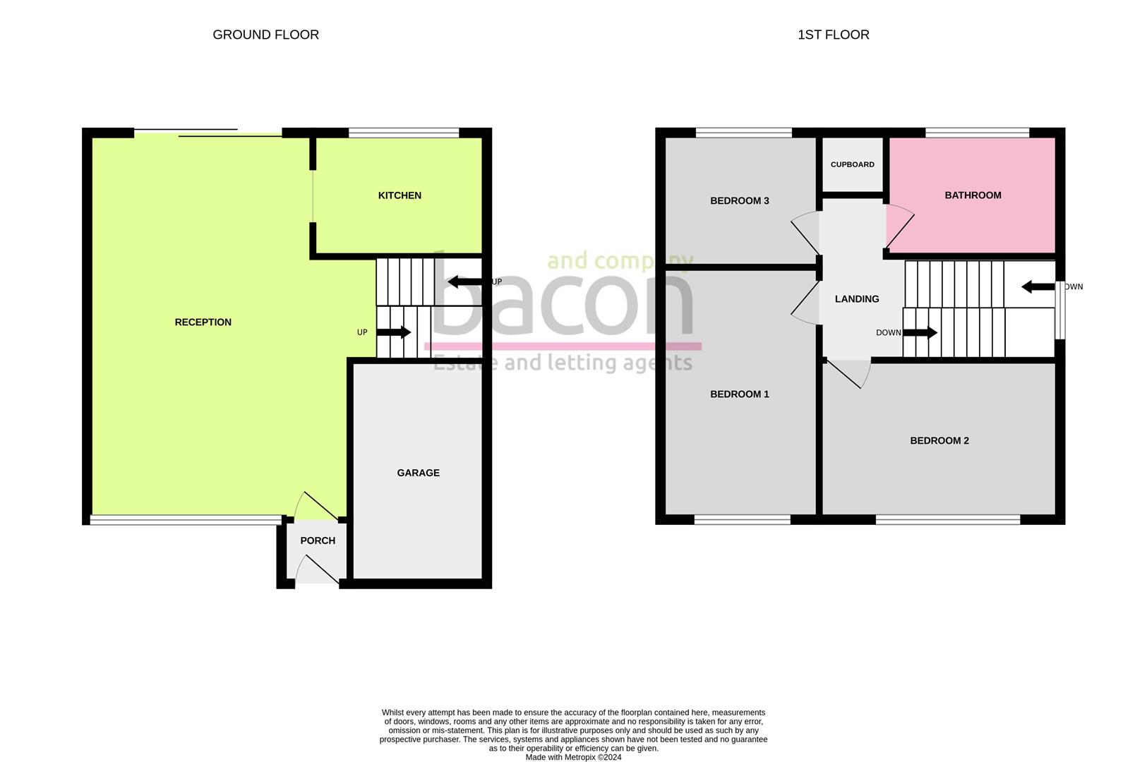Floor Plan | House - Detached | Tavy Road, Worthing, BN13 | To Let